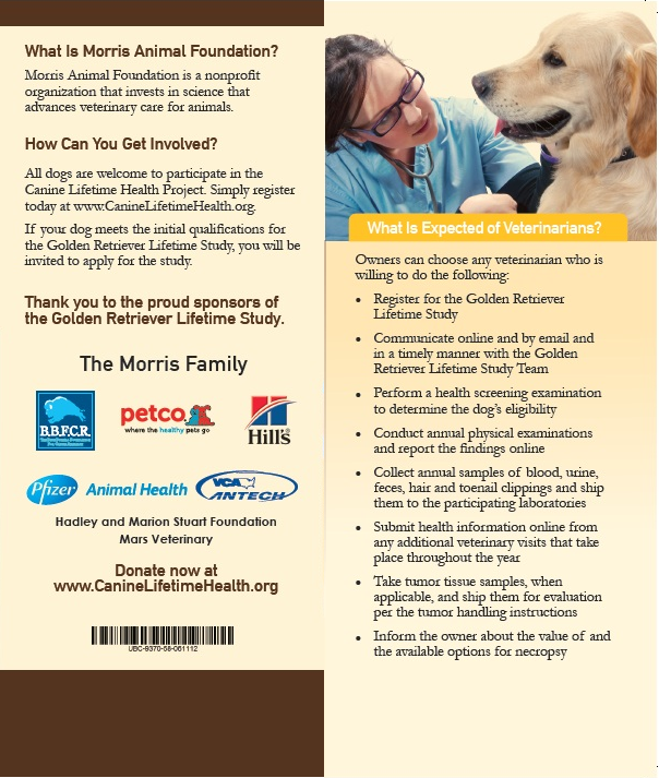 Morris Animal Foundation Brochure page 2